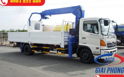 Báo giá xe tải HINO FC9JLTA gắn cẩu Tadano 3 Tấn 4 Khúc